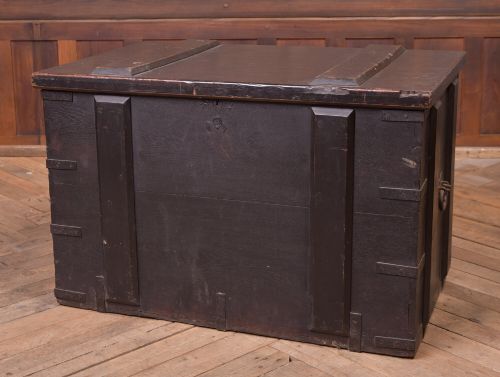 19THCENTURY TEAK STORAGE CHEST BLANKET BOX - ADDITIONAL PHOTO 11