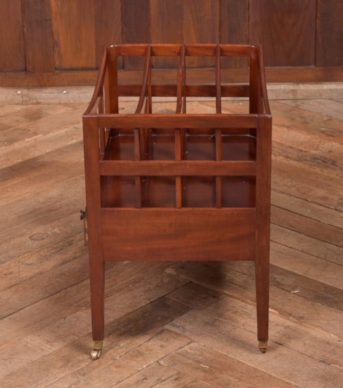 EDWARDIAN MAHOGANY CANTERBURY - ADDITIONAL PHOTO 4