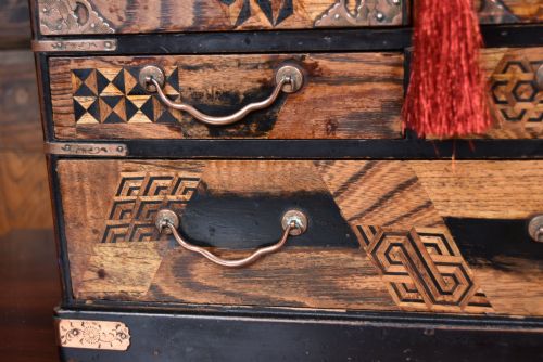 JAPANESE TABLE TOP KODANSU CABINET - ADDITIONAL PHOTO 4