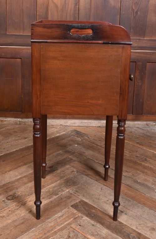 MAHOGANY TRAY TOP POT CUPBOARD - ADDITIONAL PHOTO 6