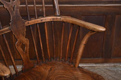 19THCENTURY WHEELBACK WINDSOR ARMCHAIR - ADDITIONAL PHOTO 2