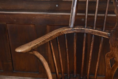 19THCENTURY WHEELBACK WINDSOR ARMCHAIR - ADDITIONAL PHOTO 3