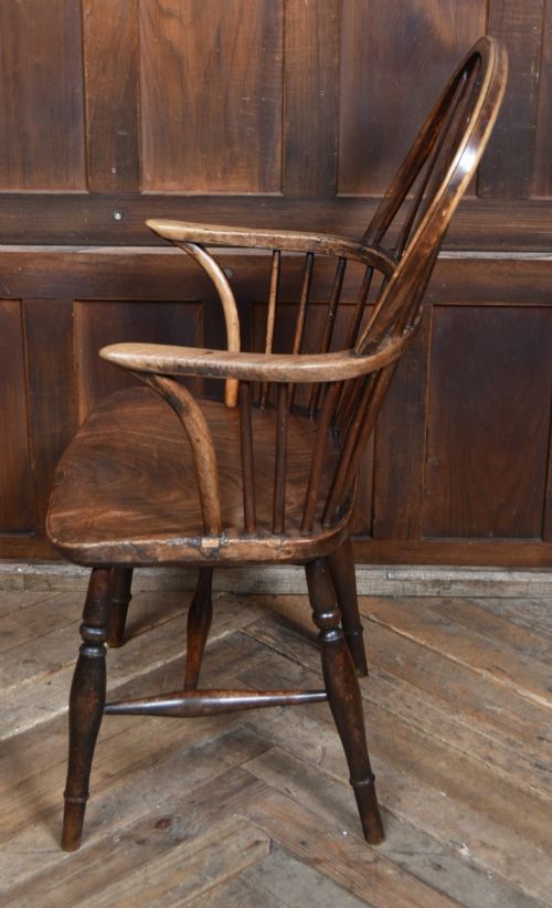 19THCENTURY WHEELBACK WINDSOR ARMCHAIR - ADDITIONAL PHOTO 8