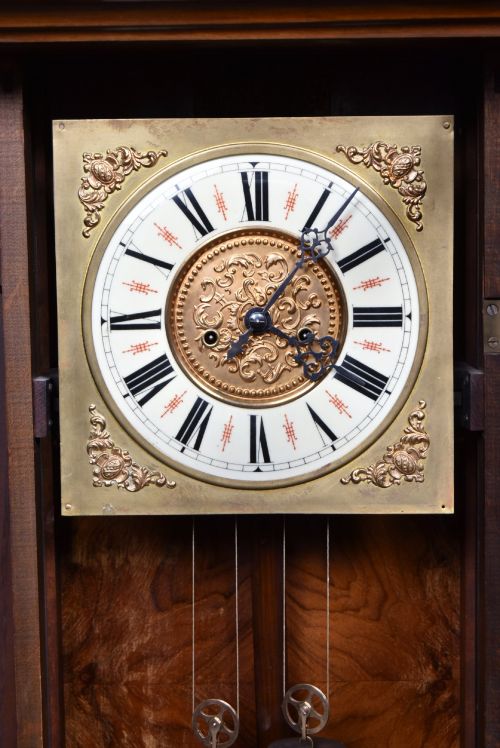 LATE 19THCENTURY VIENNASTYLE WALL CLOCK - ADDITIONAL PHOTO 6