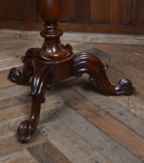 PIETRA DURA MARBLEINLAID PEDESTAL TABLE - ADDITIONAL PHOTO 3