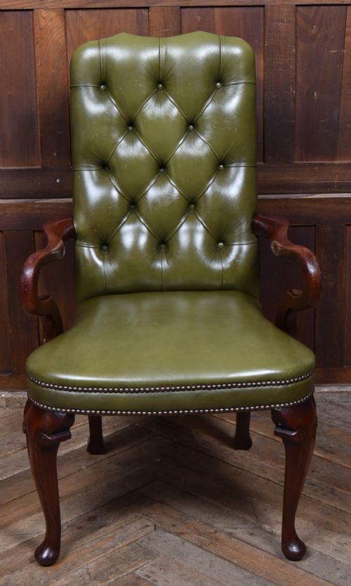 LEATHER OFFICE CHAIR - ADDITIONAL PHOTO 1
