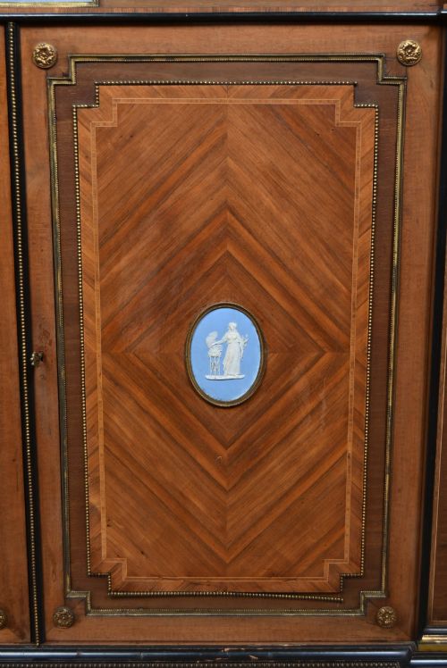 VICTORIAN ROSEWOOD CREDENZA SIDEBOARD - ADDITIONAL PHOTO 3