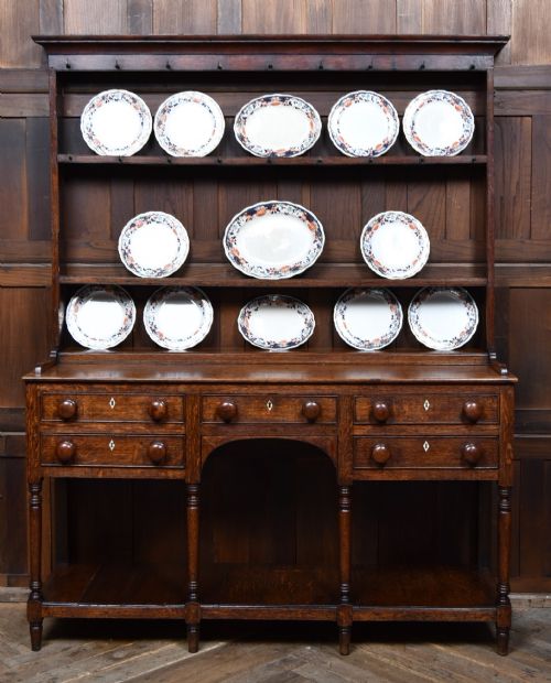 Georgian–early Victorian Oak Dresser