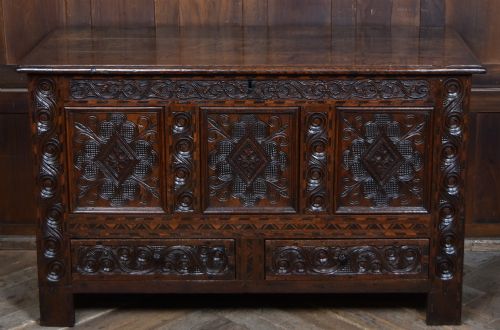 18th Century Oak Coffer