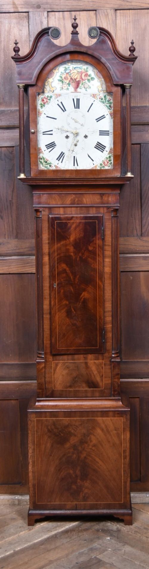 Scottish Mahogany Longcase Clock, Hendrie Ogg, Dunfermline