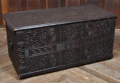 Victorian Pine Kist / Blanket Box