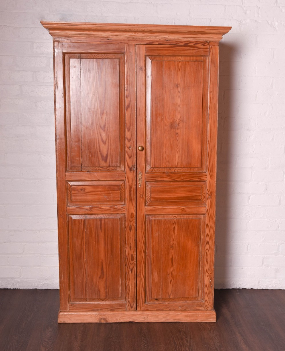  Scottish Pitch pine  Georgian hall cupboard