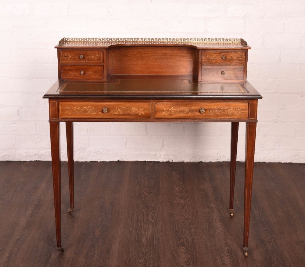 Sheraton revival ladies writing desk