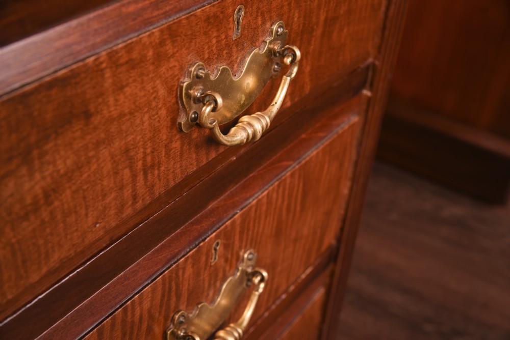 Stunning mahogany roll top desk by maple and co london  View III