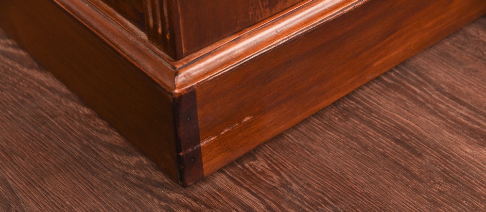 Stunning mahogany roll top desk by maple and co london  View XIII
