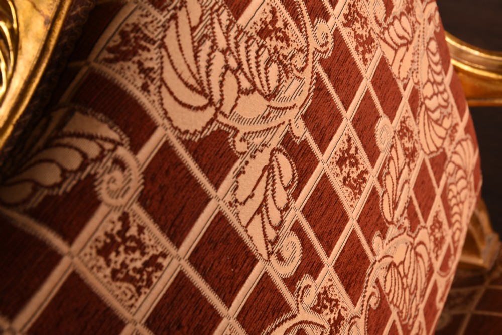 pair of gilt wood arm chairs  View III