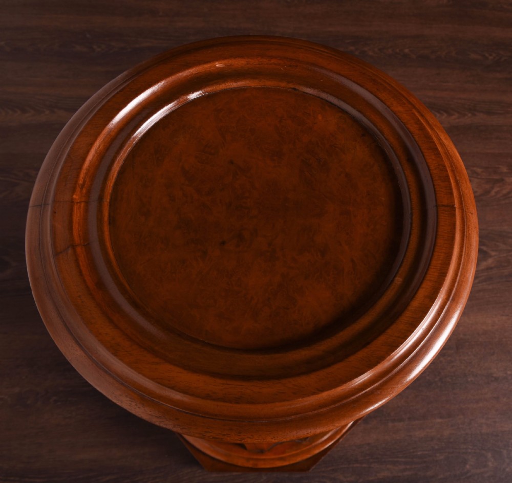  Victorian cylindrical bedside cabinet  View V