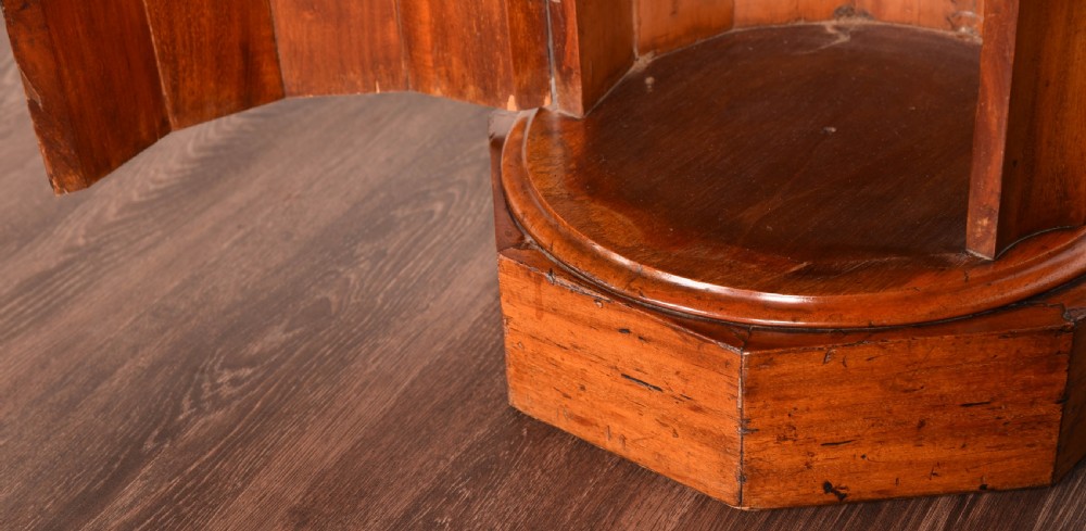  Victorian cylindrical bedside cabinet  View VIII