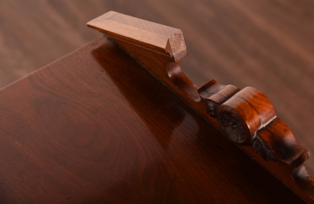 Edwardian walnut bedside cabinet  View VI