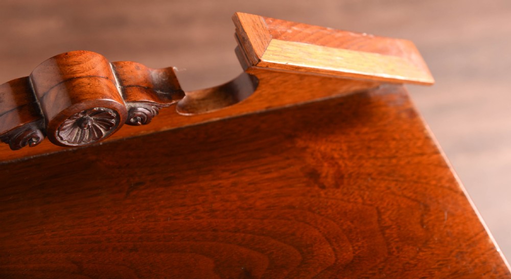 Edwardian walnut bedside cabinet  View VII