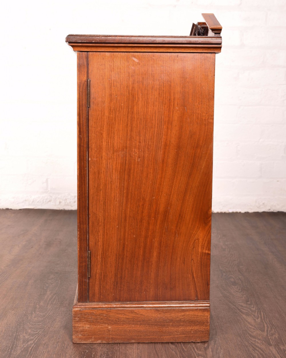 Edwardian walnut bedside cabinet  View VIII