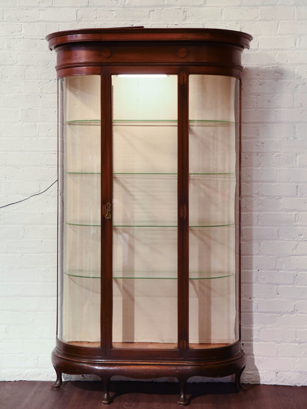 Edwardian shop display cabinet  View II