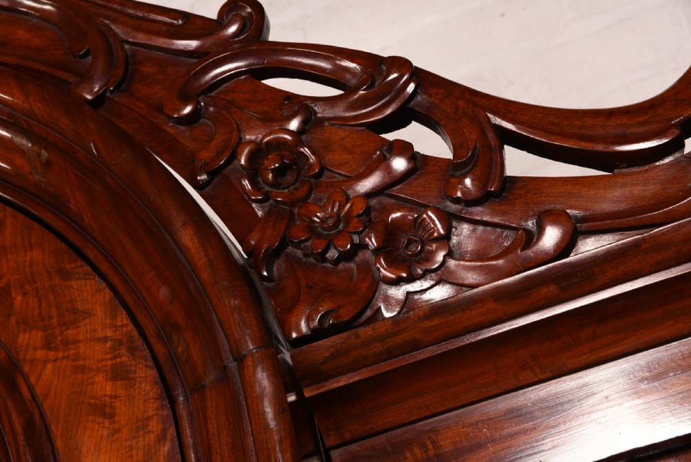 Stunning 3 door Scottish Victorian breakfront wardrobe  View V