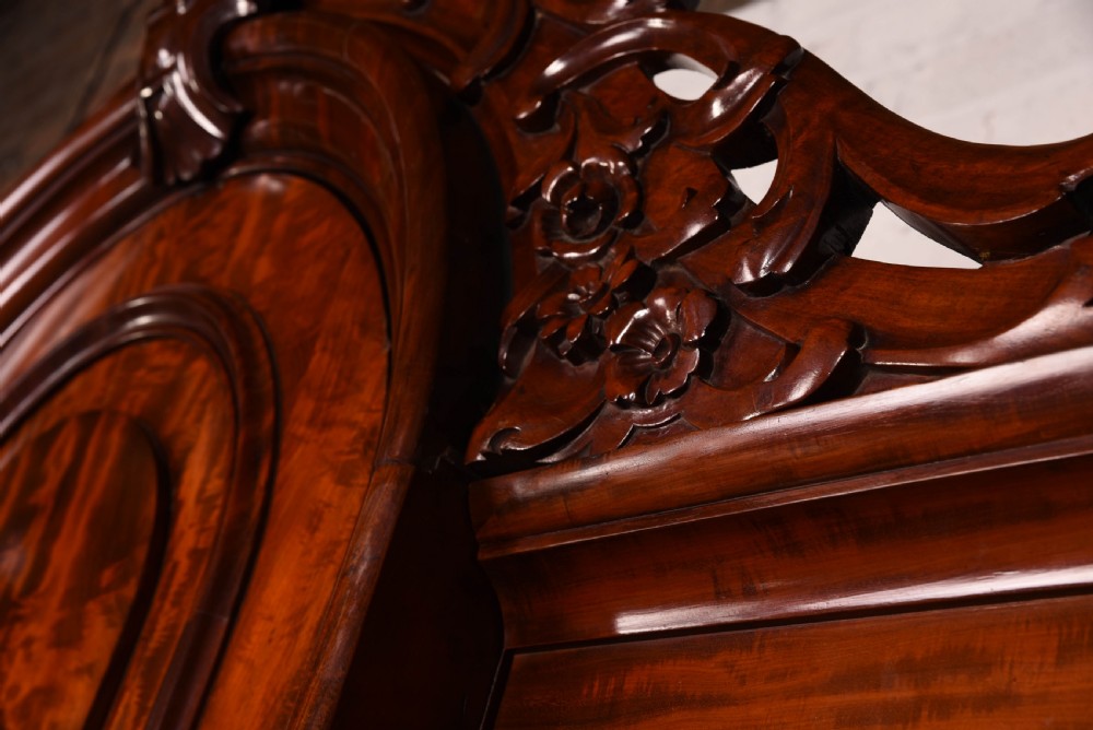 Stunning 3 door Scottish Victorian breakfront wardrobe  View VI