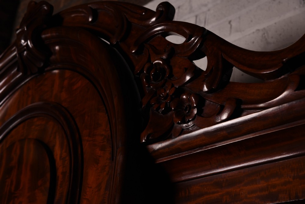 Stunning 3 door Scottish Victorian breakfront wardrobe  View VII
