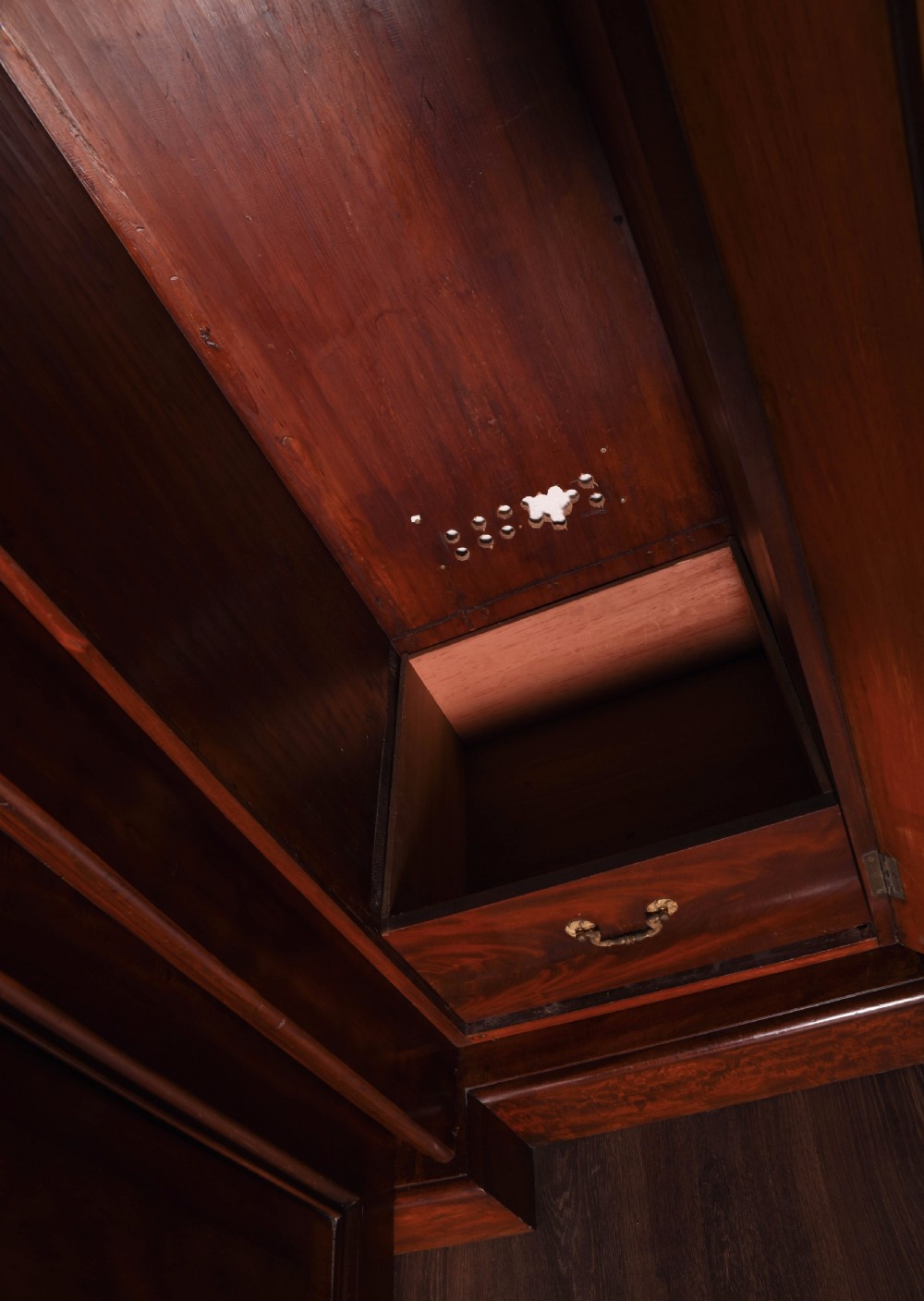 Stunning 3 door Scottish Victorian breakfront wardrobe  View XI