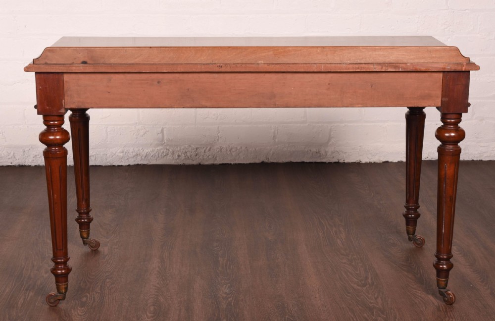 Victorian mahogany side table  View II