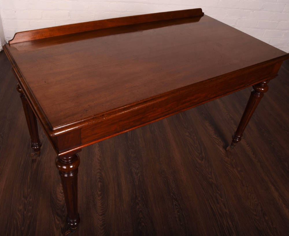 Victorian mahogany side table  View III