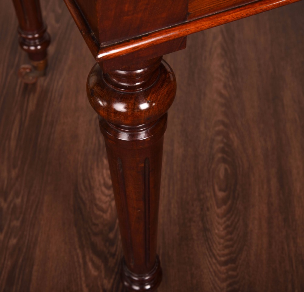 Victorian mahogany side table  View IV