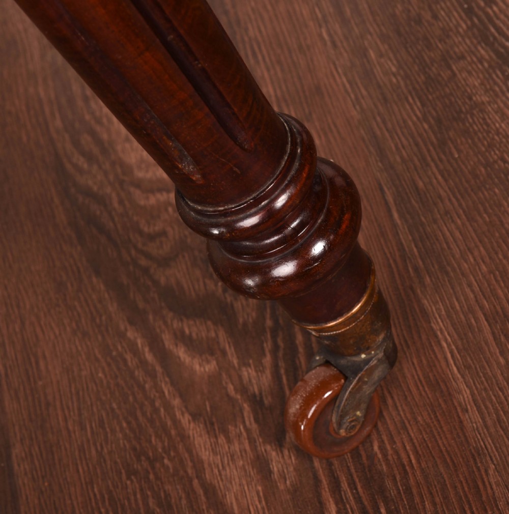 Victorian mahogany side table  View V
