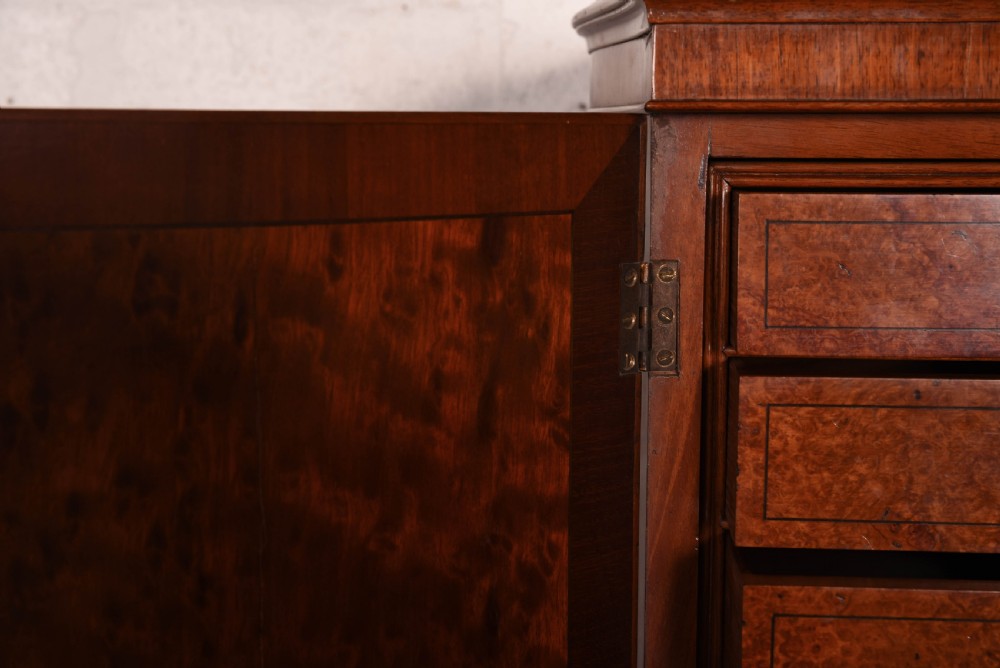 A Exhibition quality satin wood collectors cabinet on stand View VII