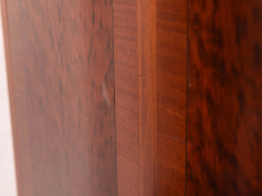 A Exhibition quality satin wood collectors cabinet on stand View XV