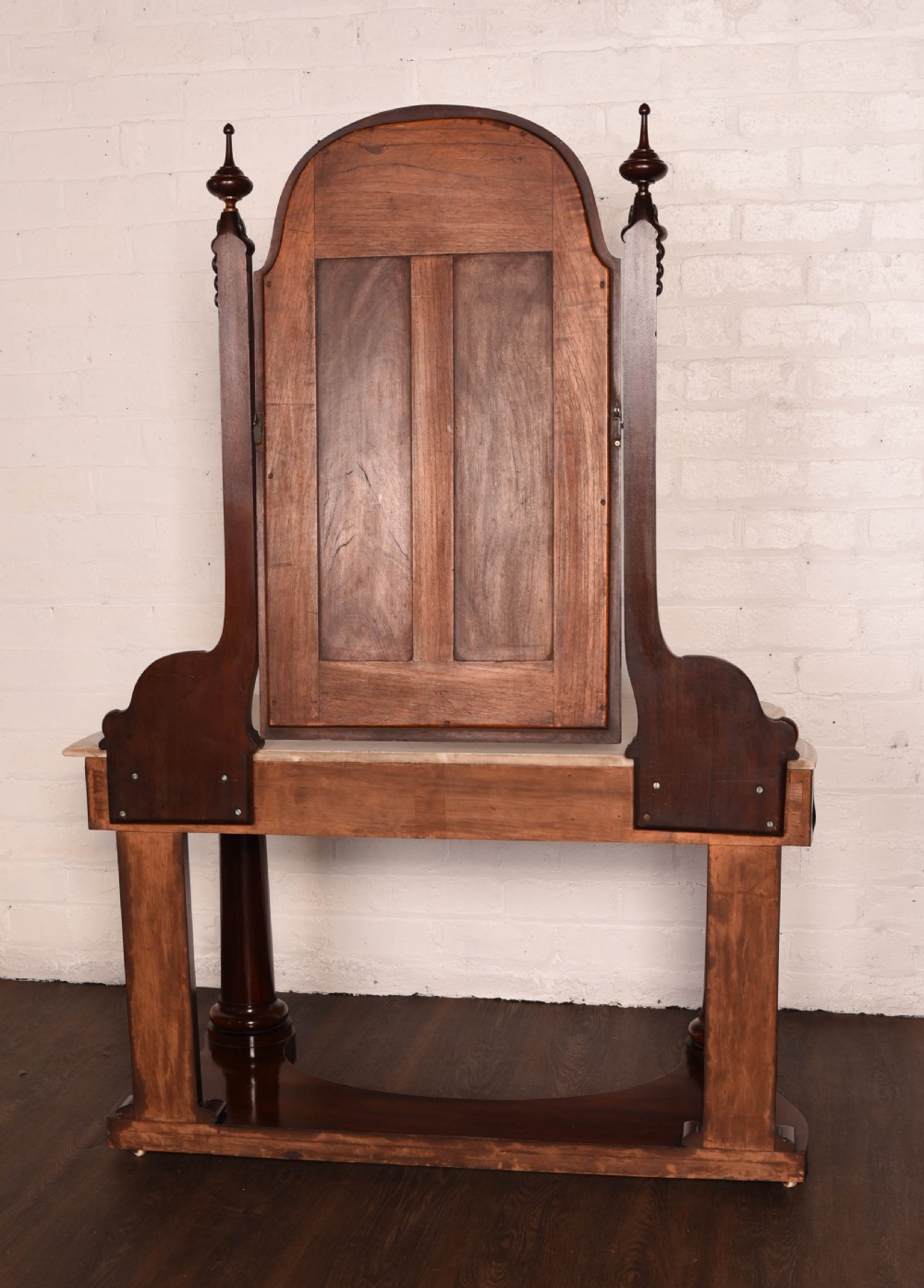 Stunning Victorian marble top dressing table  View XII