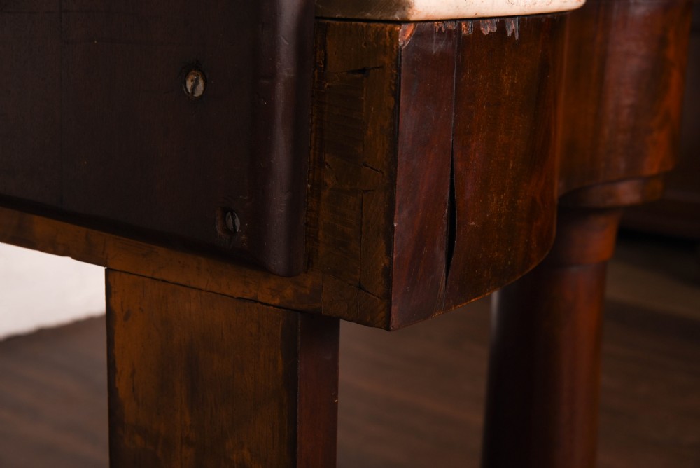 Stunning Victorian marble top dressing table  View XIII