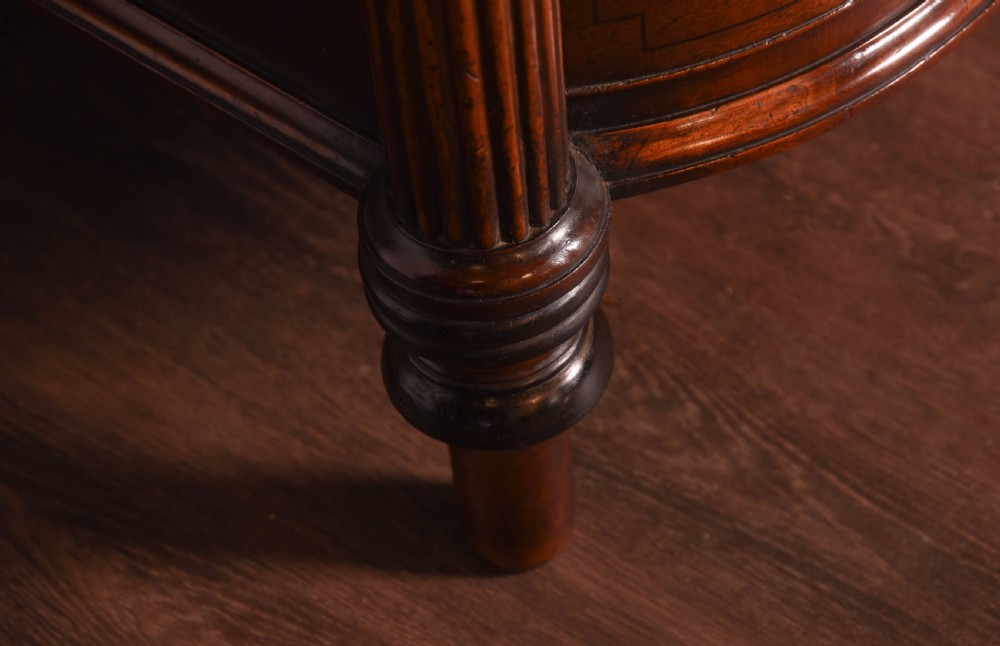 Victorian Mahogany barrel  chest of drawers  View XIII