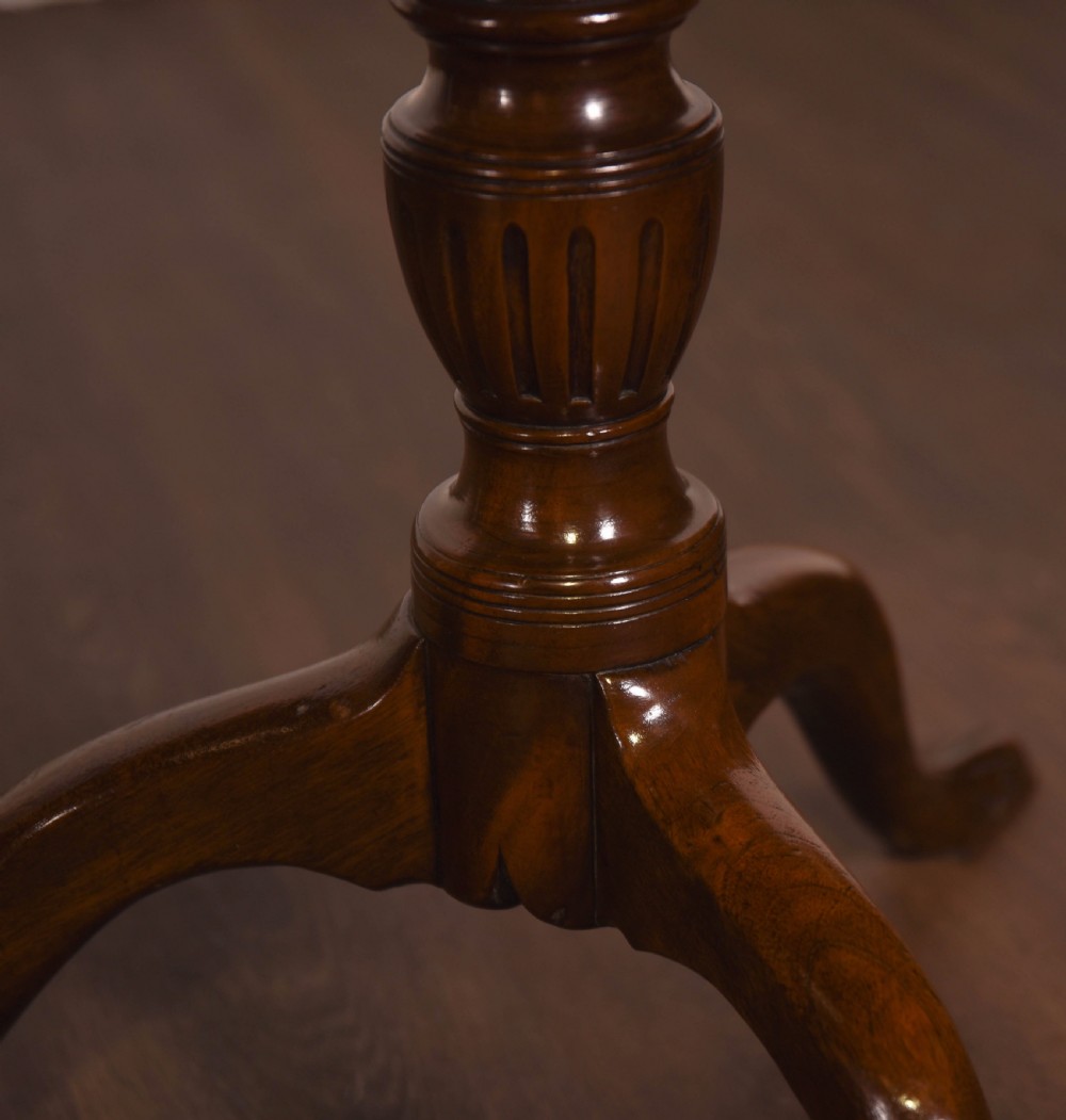A mahogany tilt top tripod table  View VI