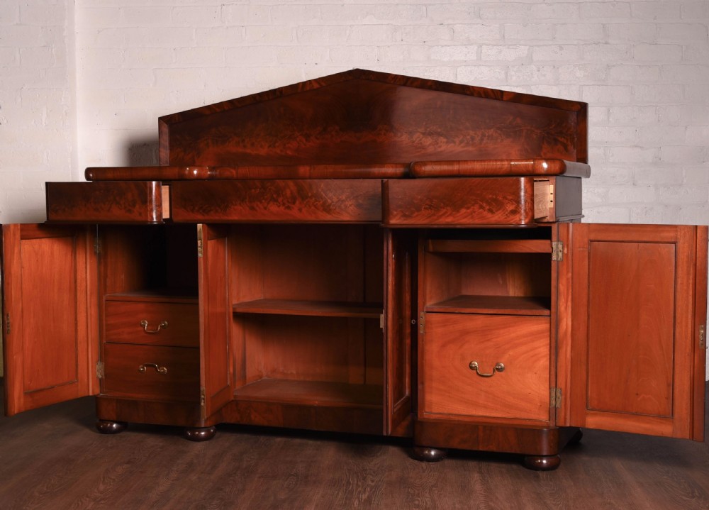 Victorian Scottish 4 door  breakfront sideboard View II