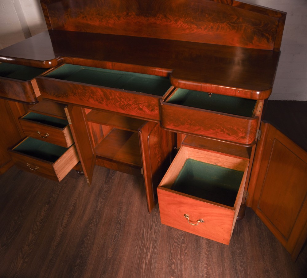 Victorian Scottish 4 door  breakfront sideboard View X