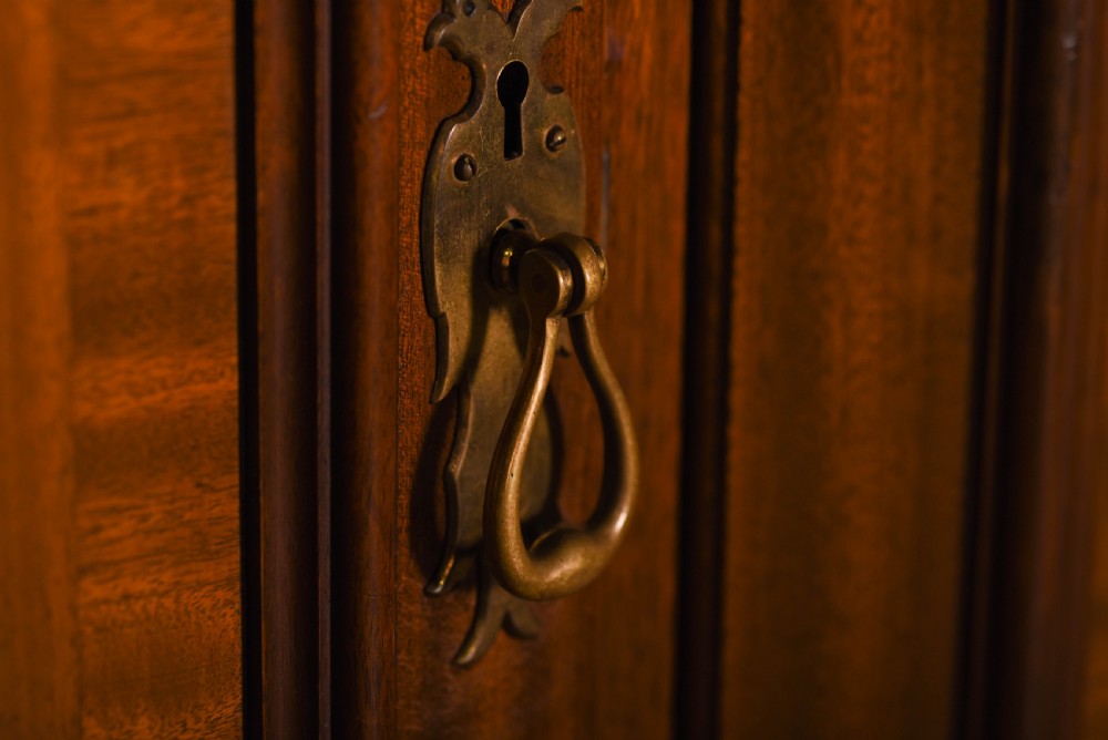 Outstanding Quality Scottish Mahogany Wardrobe  View II