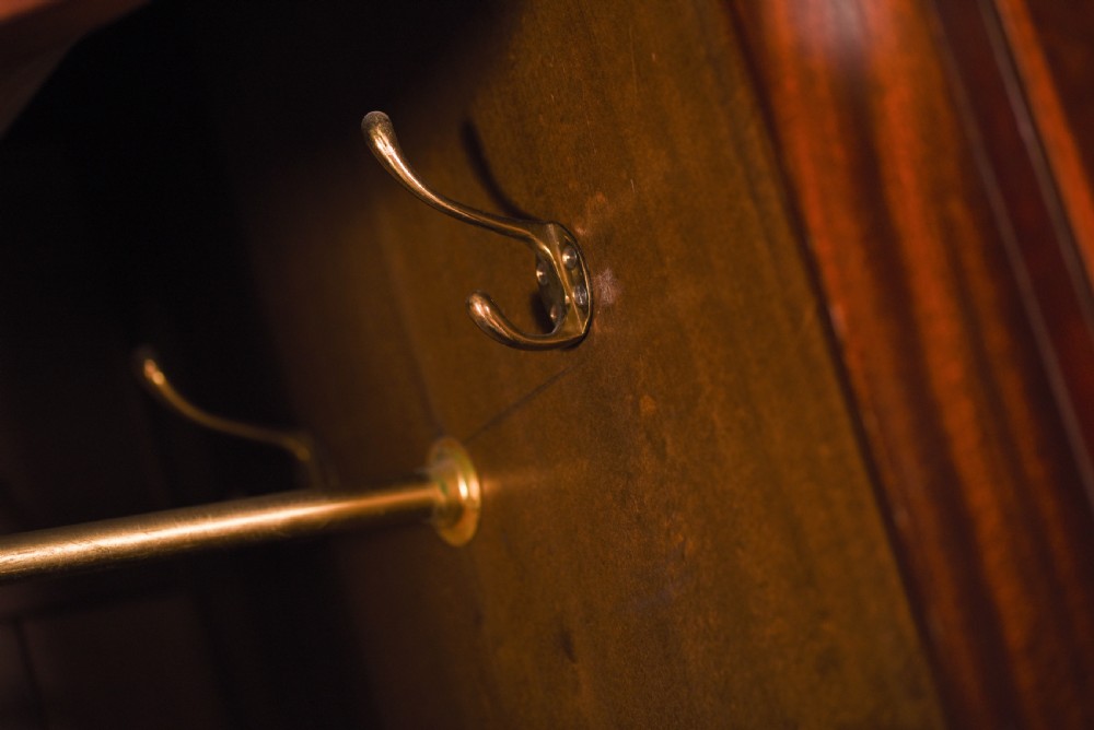Outstanding Quality Scottish Mahogany Wardrobe  View III