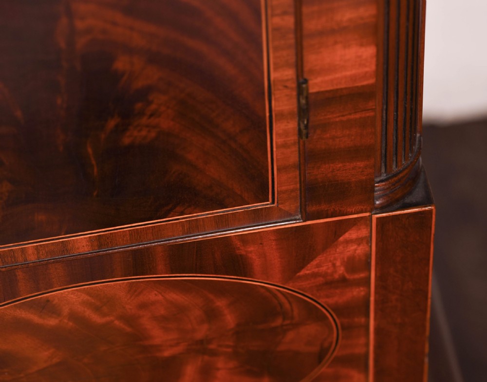 Scottish Mahogany long case grandfather clock by David Husband Kirkcaldy  View XII