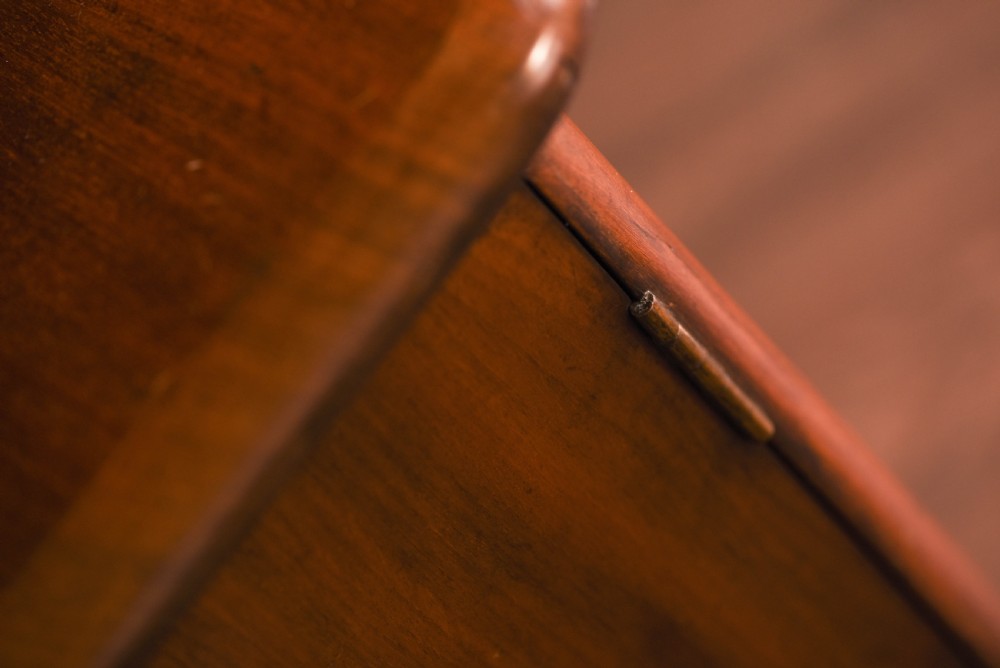 Victorian Mahogany bedside cabinet  View II