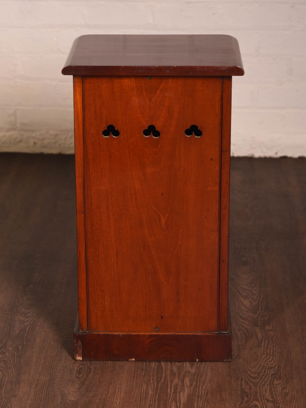 Victorian Mahogany bedside cabinet  View IX