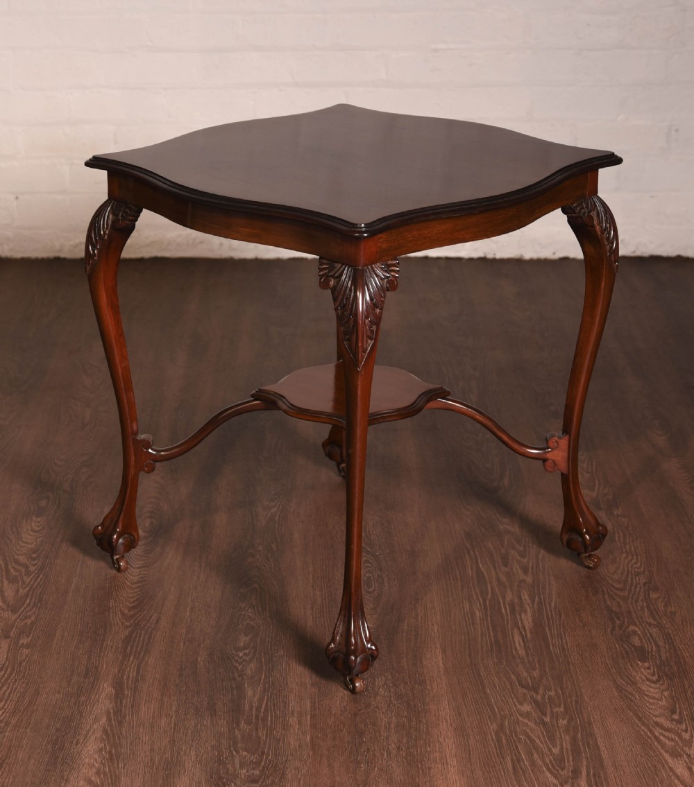 Edwardian Mahogany occasional table View VIII