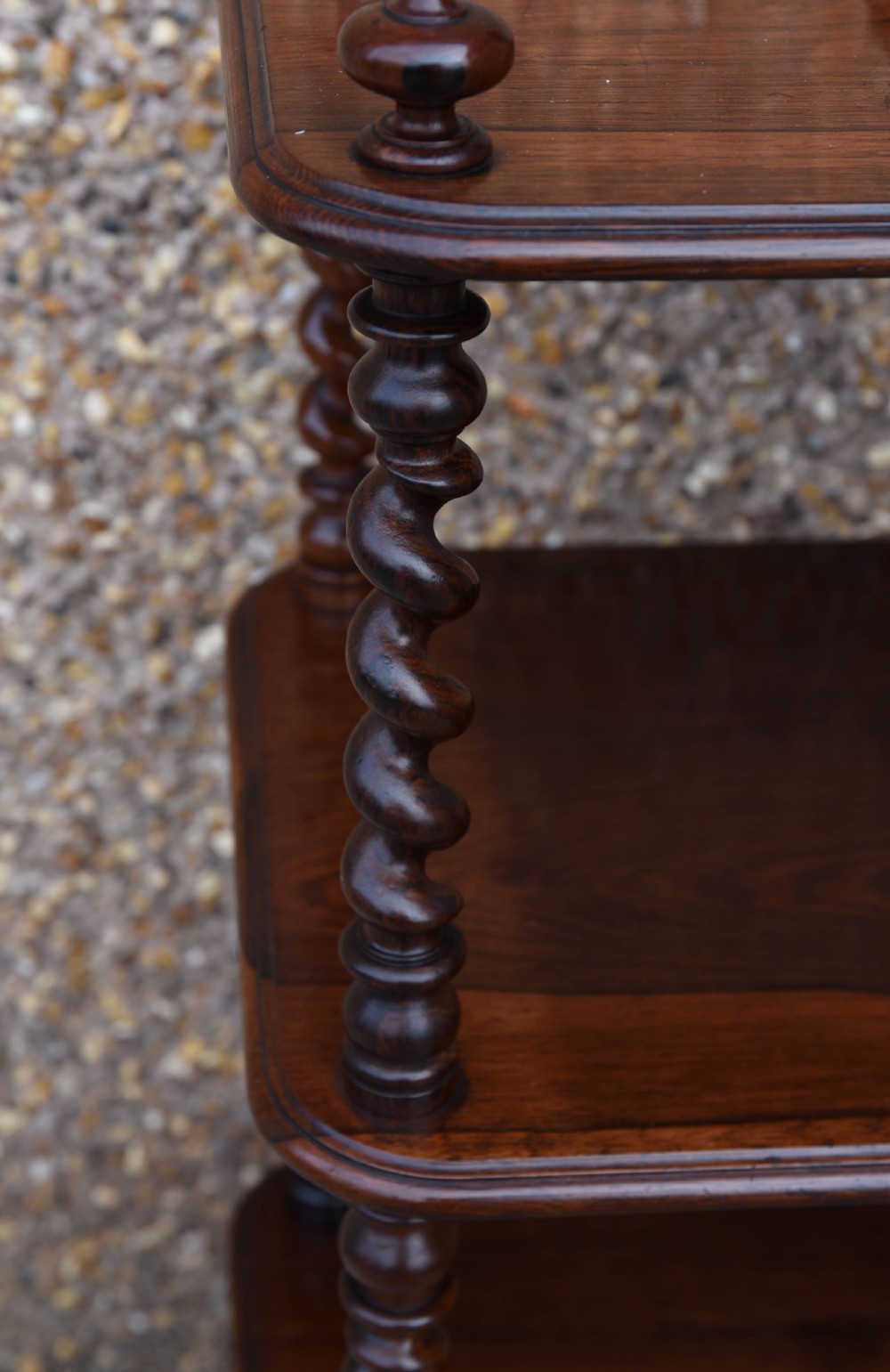 Stunning Rosewood 3 tier whatnot View III