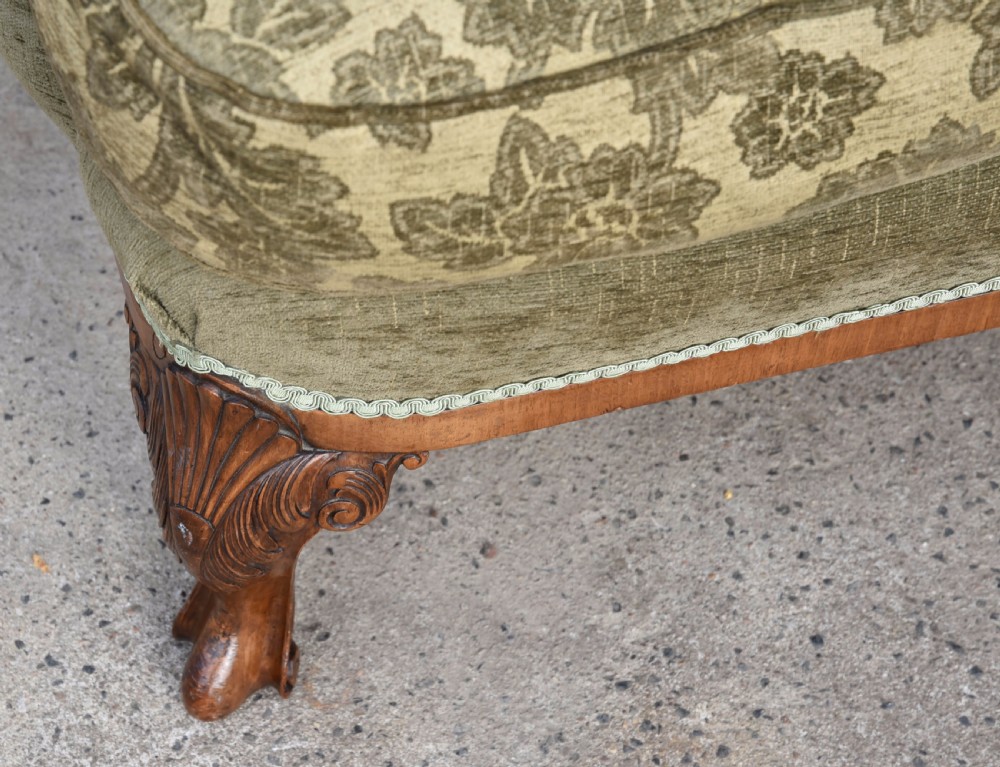 Stunning pair of walnut 1920s arm chairs  View V